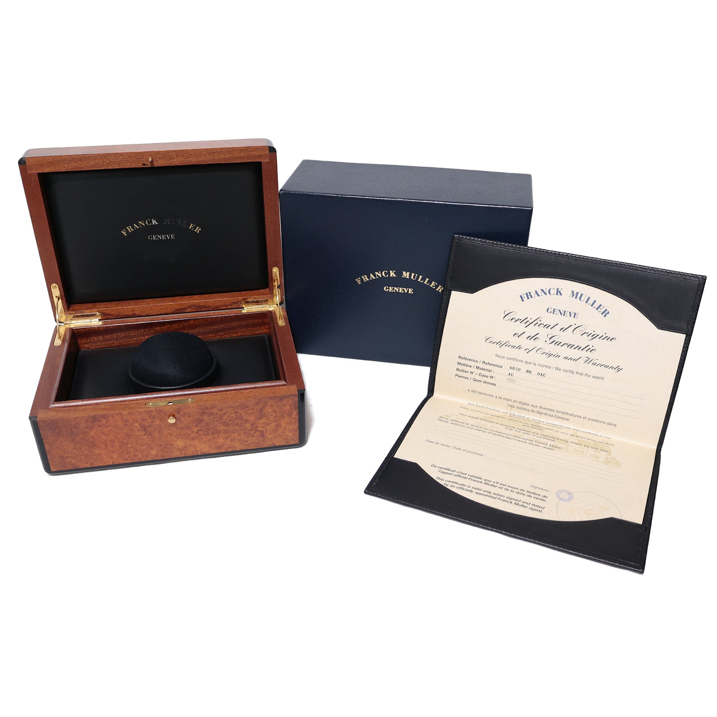 FRANCK MULLER フランクミュラー トノーカーベックス マスターバンカー 6850MB メンズ 腕時計