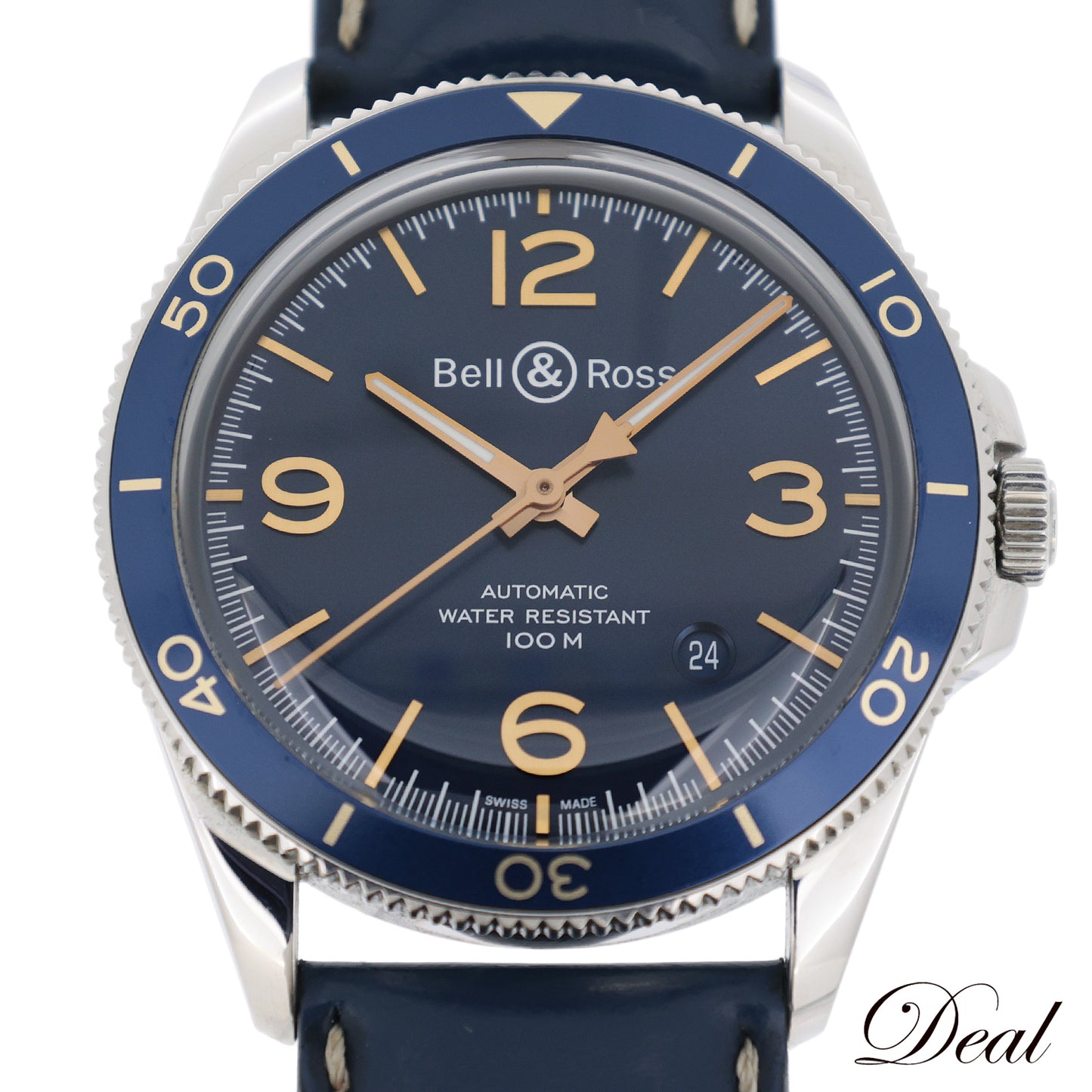 Bell＆Ross ベル＆ロス BR V2-92 アエロナバル BRV292-BU-G-ST/SCA メンズ 腕時計