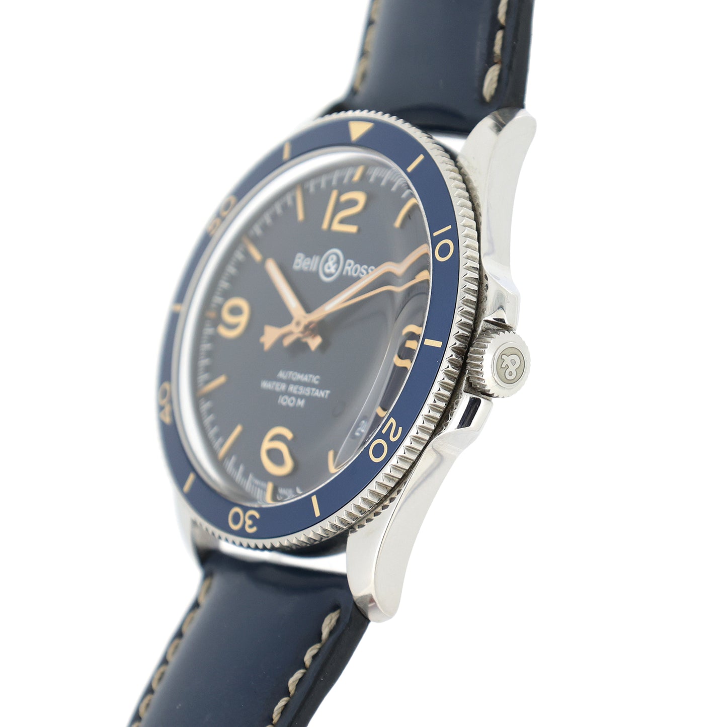 Bell＆Ross ベル＆ロス BR V2-92 アエロナバル BRV292-BU-G-ST/SCA メンズ 腕時計