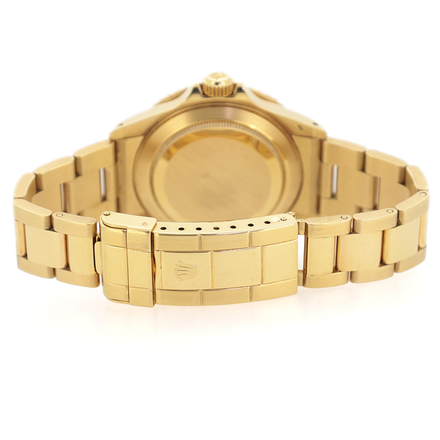 K18YG ROLEX ロレックス サブマリーナ デイト 16808 バイオレットダイヤル 金無垢 メンズ 腕時計