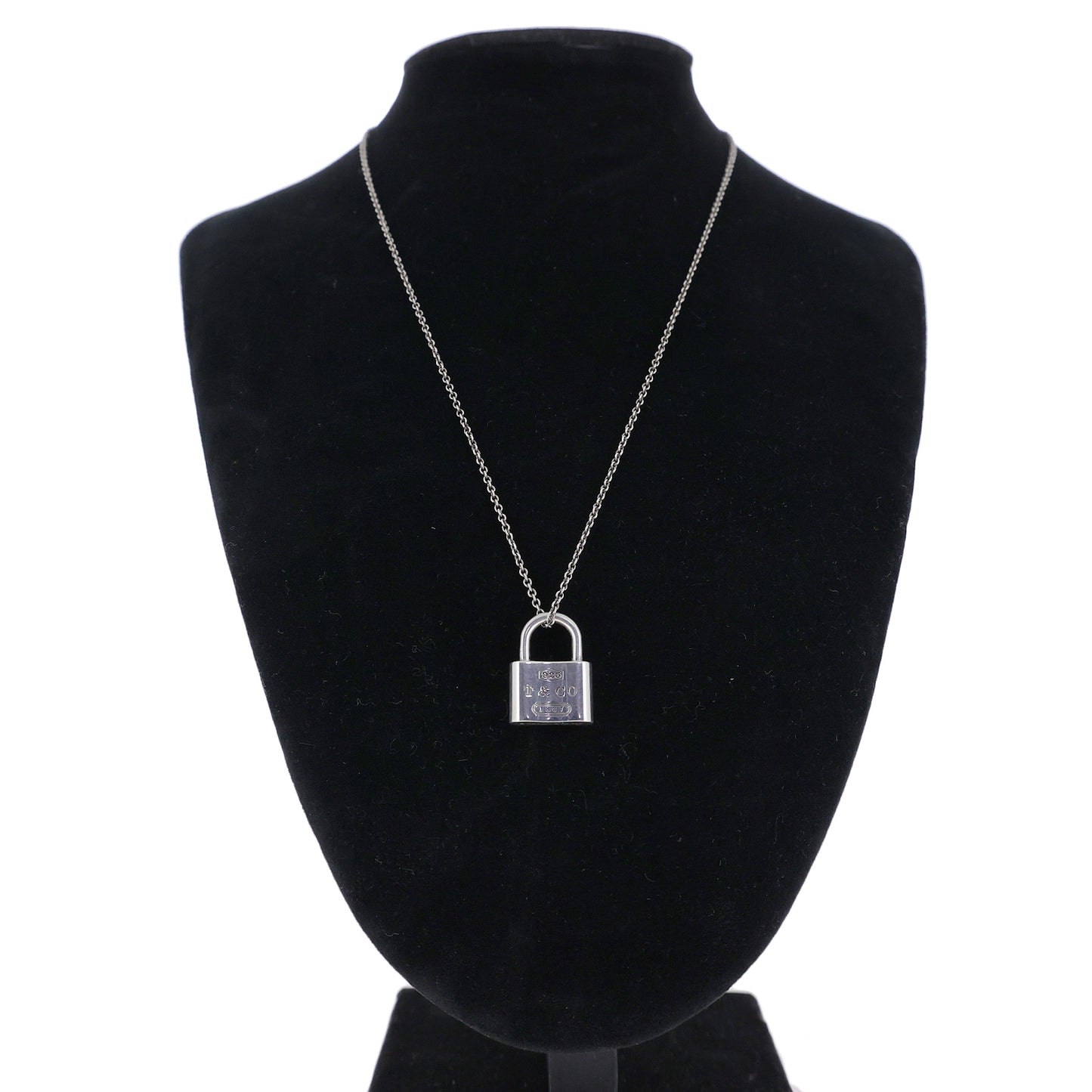 TIFFANY&Co. ティファニー 1837 パドロック SV925 シルバー レディース ネックレス