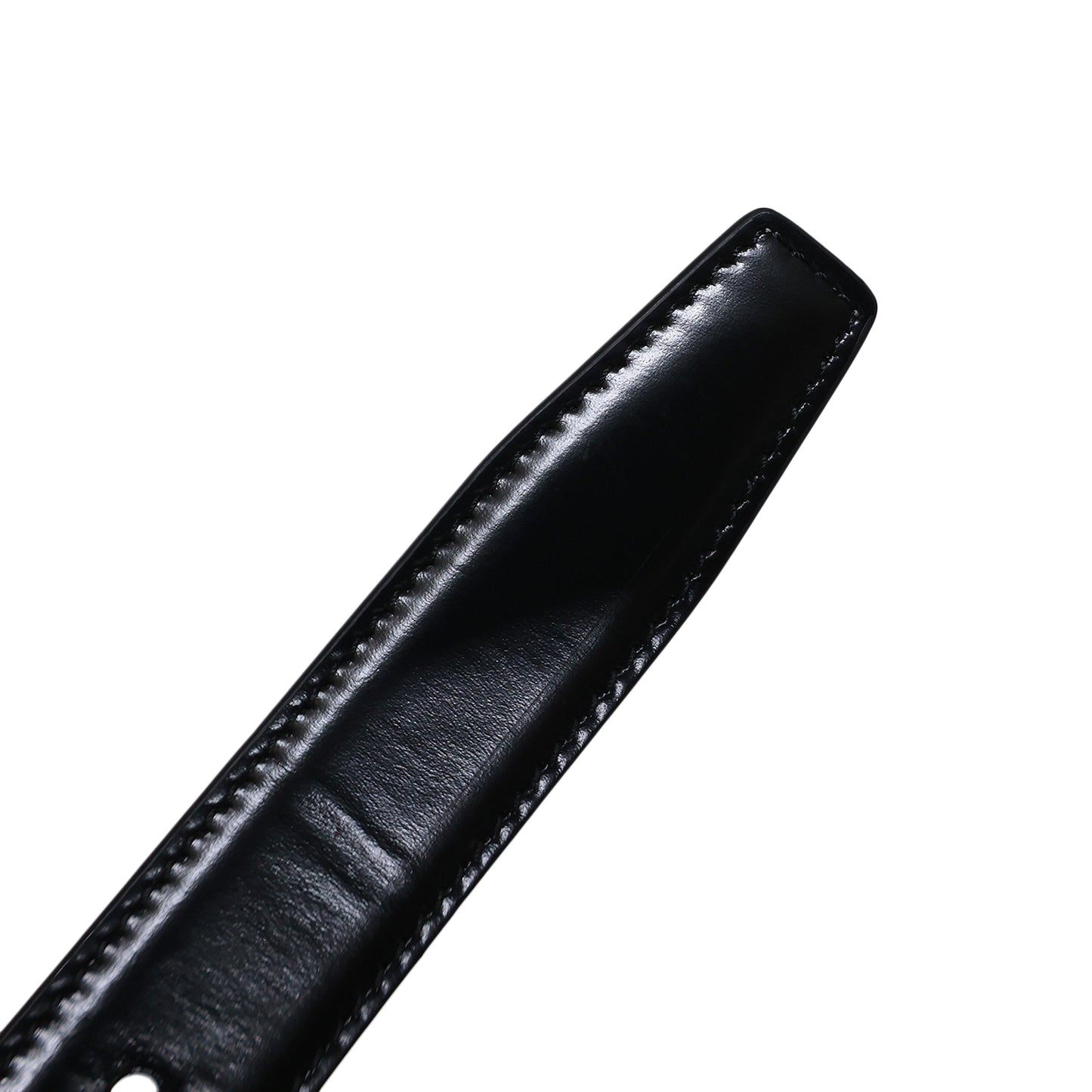 CELINE セリーヌ トリオンフ リバーシブル 白×黒 #70 ゴールド金具 ホワイト レディース ベルト