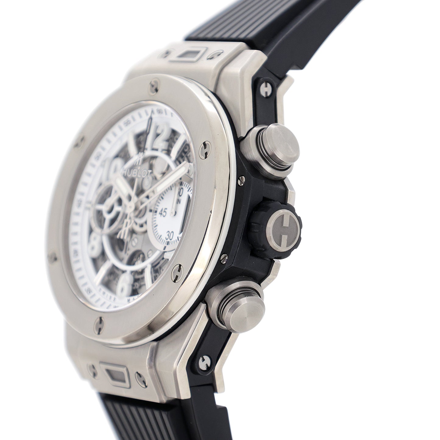 HUBLOT ウブロ ビッグバン ウニコ ブラック＆ホワイト 411.NE.2010.LR.JSM15 メンズ 腕時計