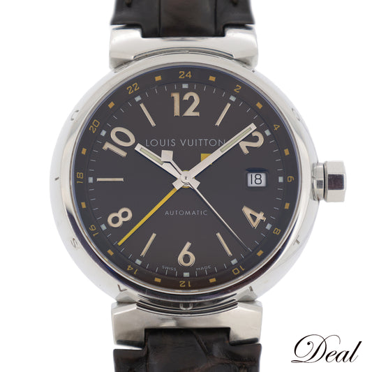 LOUIS VUITTON ルイ・ヴィトン タンブール GMT Q1131 メンズ 腕時計
LV