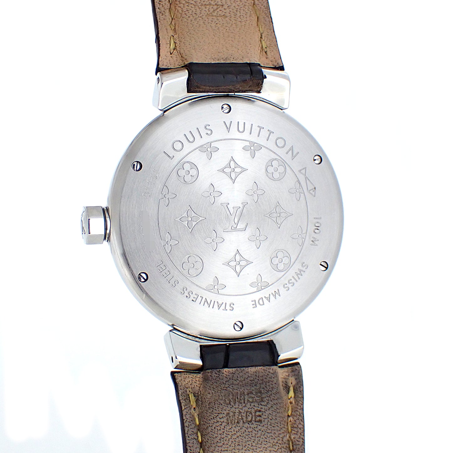 LOUIS VUITTON ルイ・ヴィトン タンブール GMT Q1131 メンズ 腕時計
LV