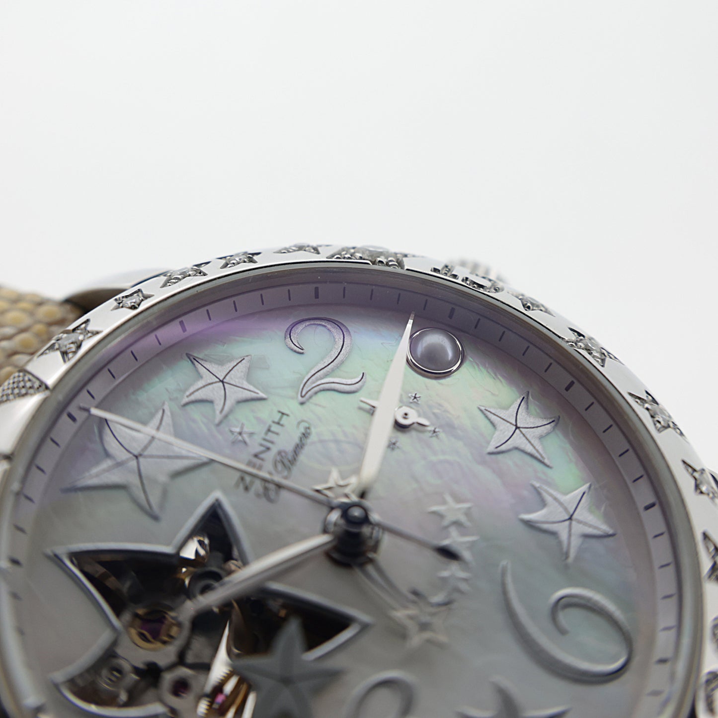 ベゼルダイヤ ZENITH ゼニス スター シー オープン エルプリメロ 16.1233.4021 レディース 腕時計