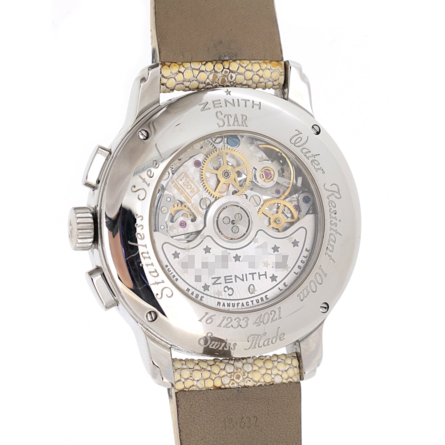 ベゼルダイヤ ZENITH ゼニス スター シー オープン エルプリメロ 16.1233.4021 レディース 腕時計