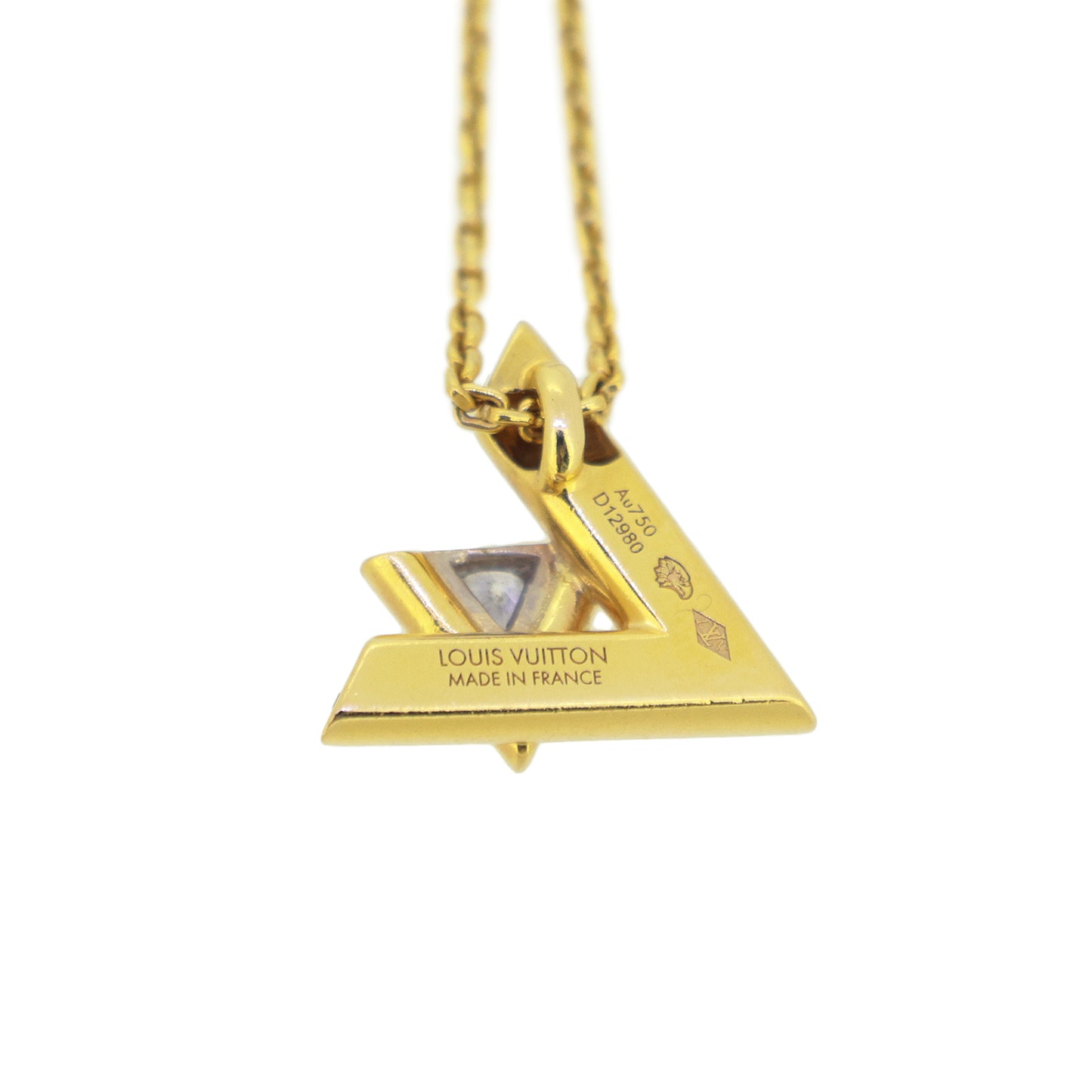 LOUIS VUITTON ルイ・ヴィトン LVヴォルト ワン PM パンダンティフ K18YG 1PD Q93805 レディース ネックレス
LV