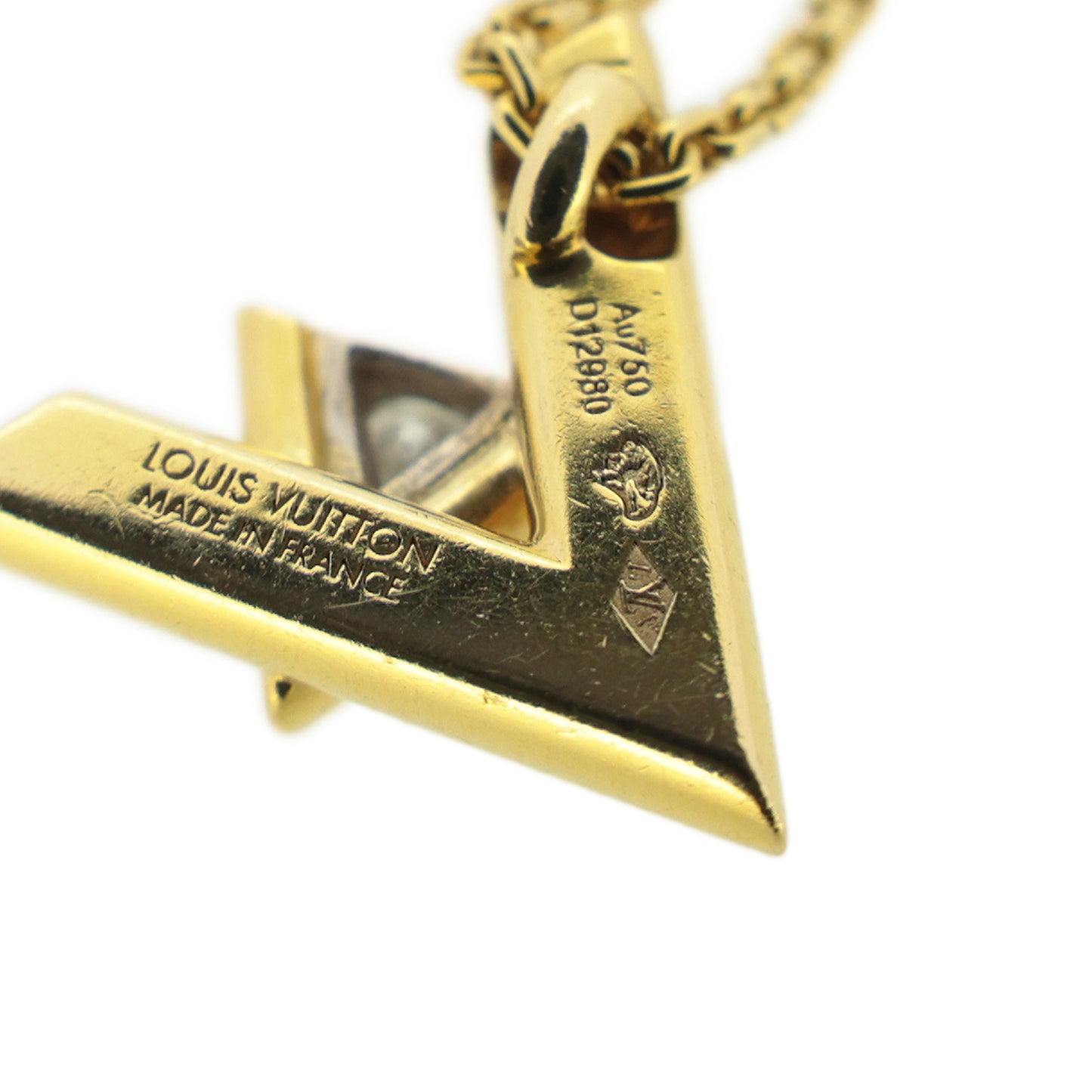 LOUIS VUITTON ルイ・ヴィトン LVヴォルト ワン PM パンダンティフ K18YG 1PD Q93805 レディース ネックレス
LV