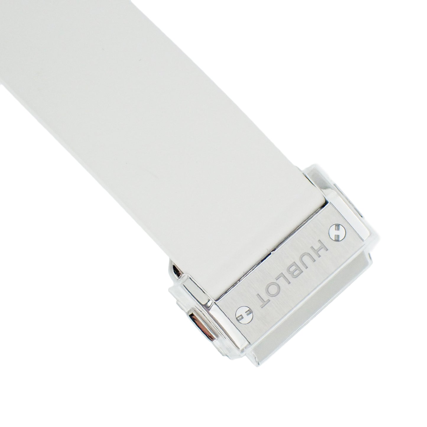 未使用 保管品 ベゼル ラグ ダイヤ HUBLOT ウブロ クラシックフュージョン オーリンスキー チタニウム ホワイトパヴェ 550.NS.2200.RW.1604.ORL20 メンズ 腕時計