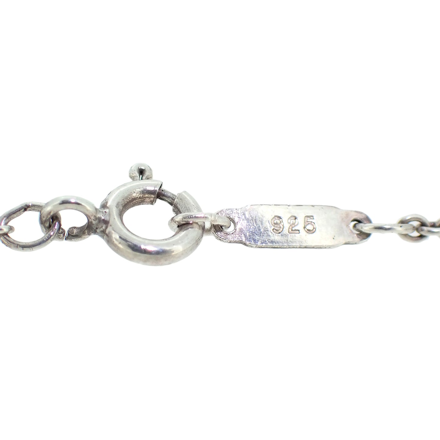 TIFFANY&Co. ティファニー オープンハート リボン Sv925 K18YG シルバー レディース ネックレス