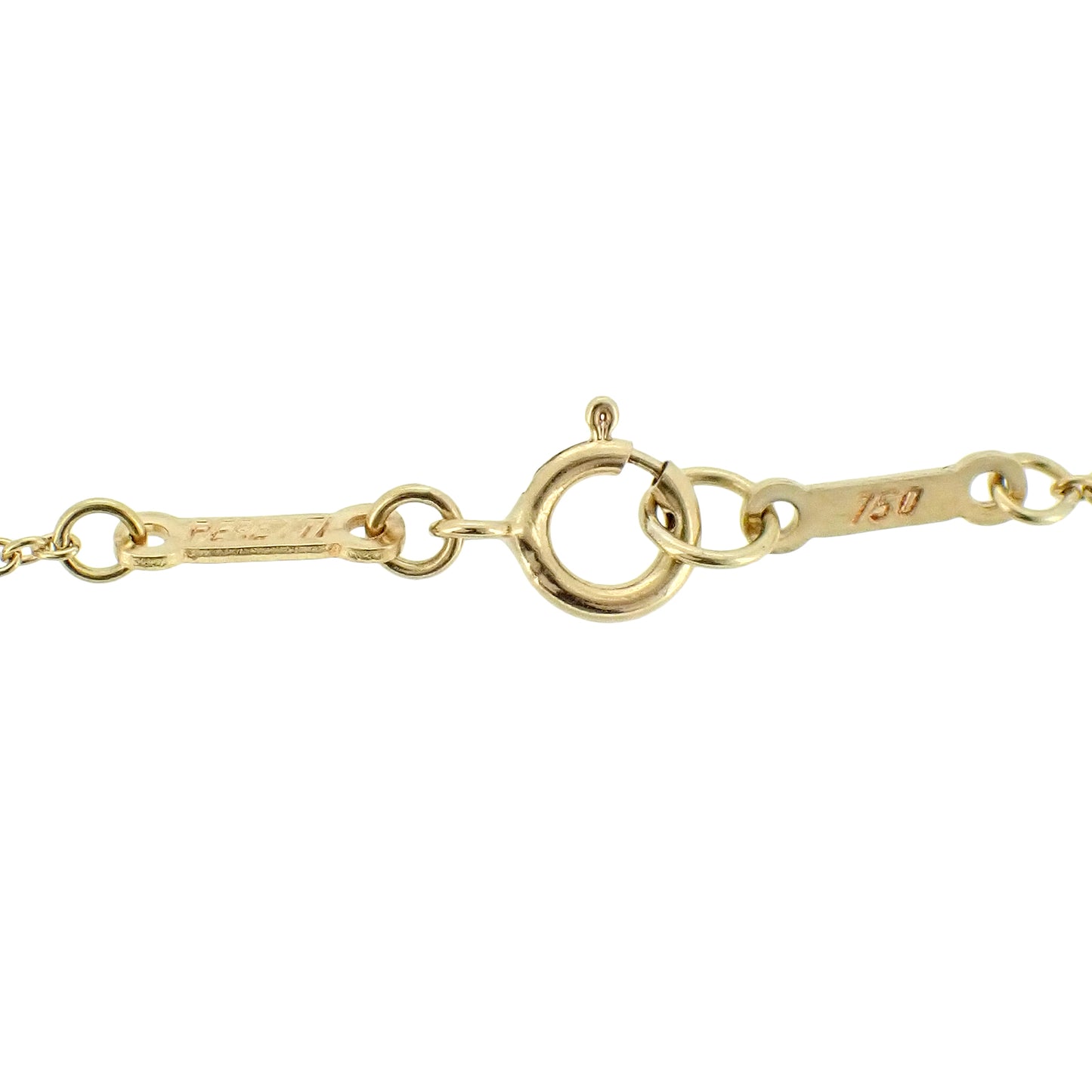 TIFFANY&Co. ティファニー オープンハート K18YG ゴールド レディース ネックレス