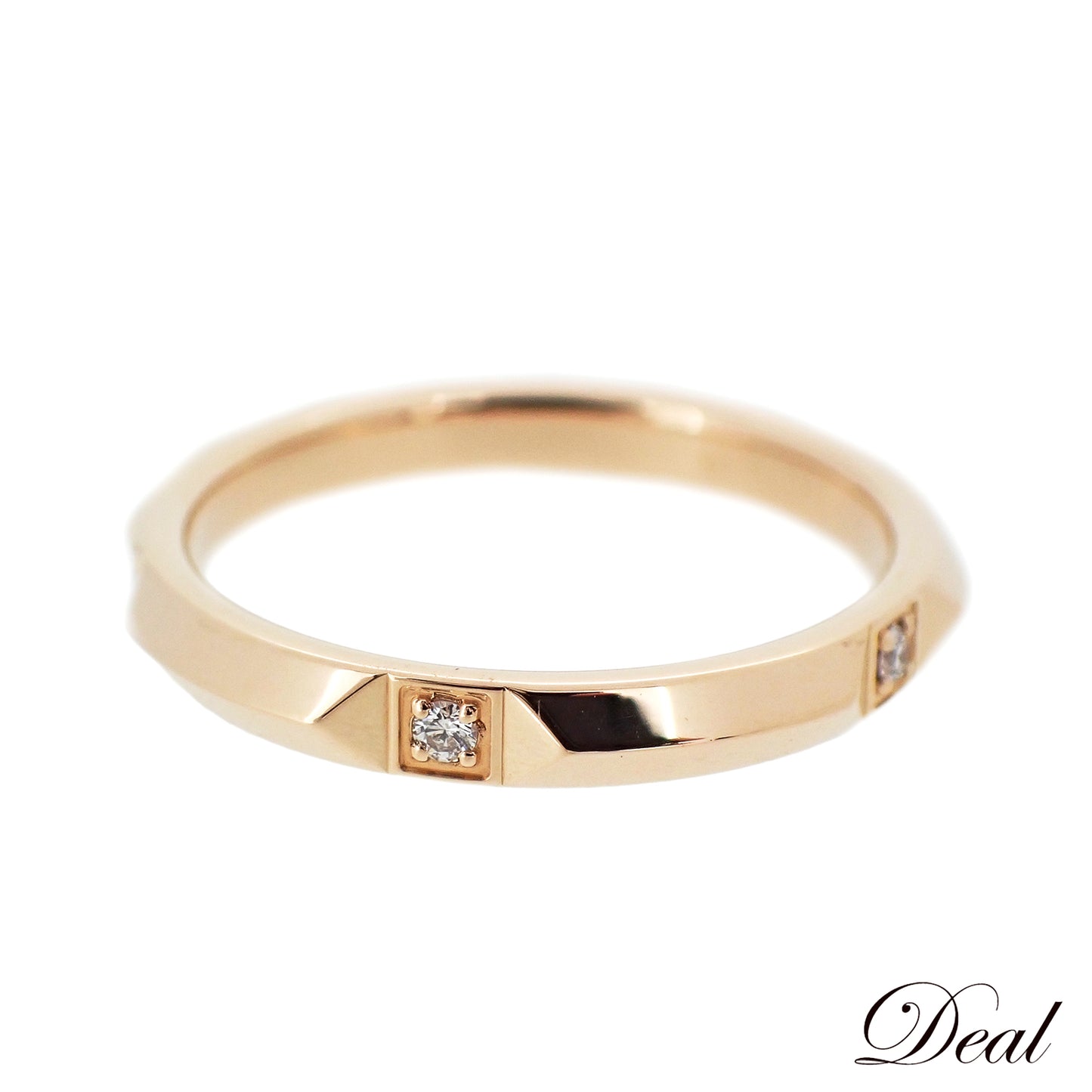 TIFFANY&Co. ティファニー トゥルーバント K18PG 5Pダイヤ 11.5号 ゴールド レディース リング 指輪