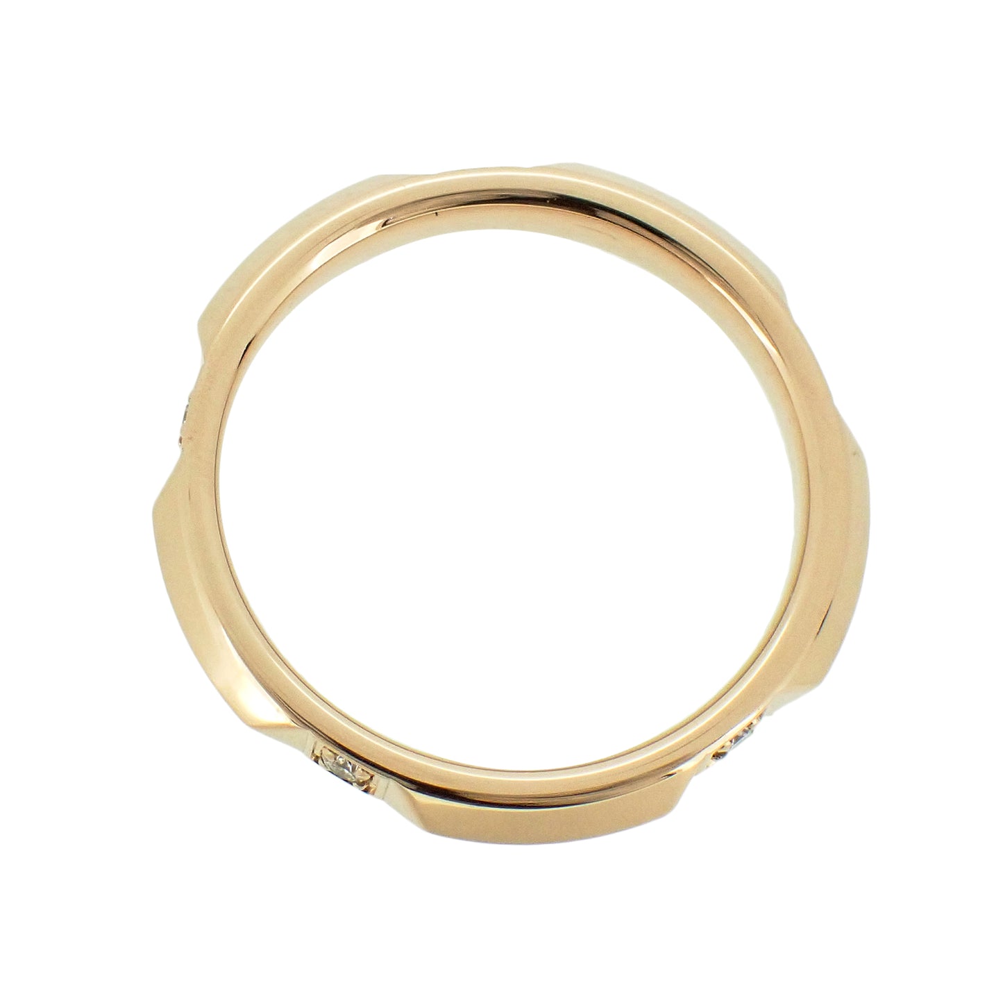 TIFFANY&Co. ティファニー トゥルーバント K18PG 5Pダイヤ 11.5号 ゴールド レディース リング 指輪