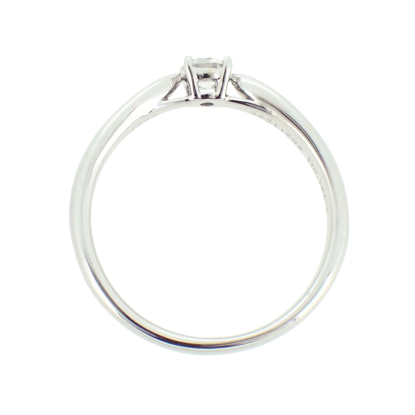 TIFFANY&Co. ティファニー ハーモニー Pt950 ダイヤ 0.18ct 11号 レディース リング 指輪