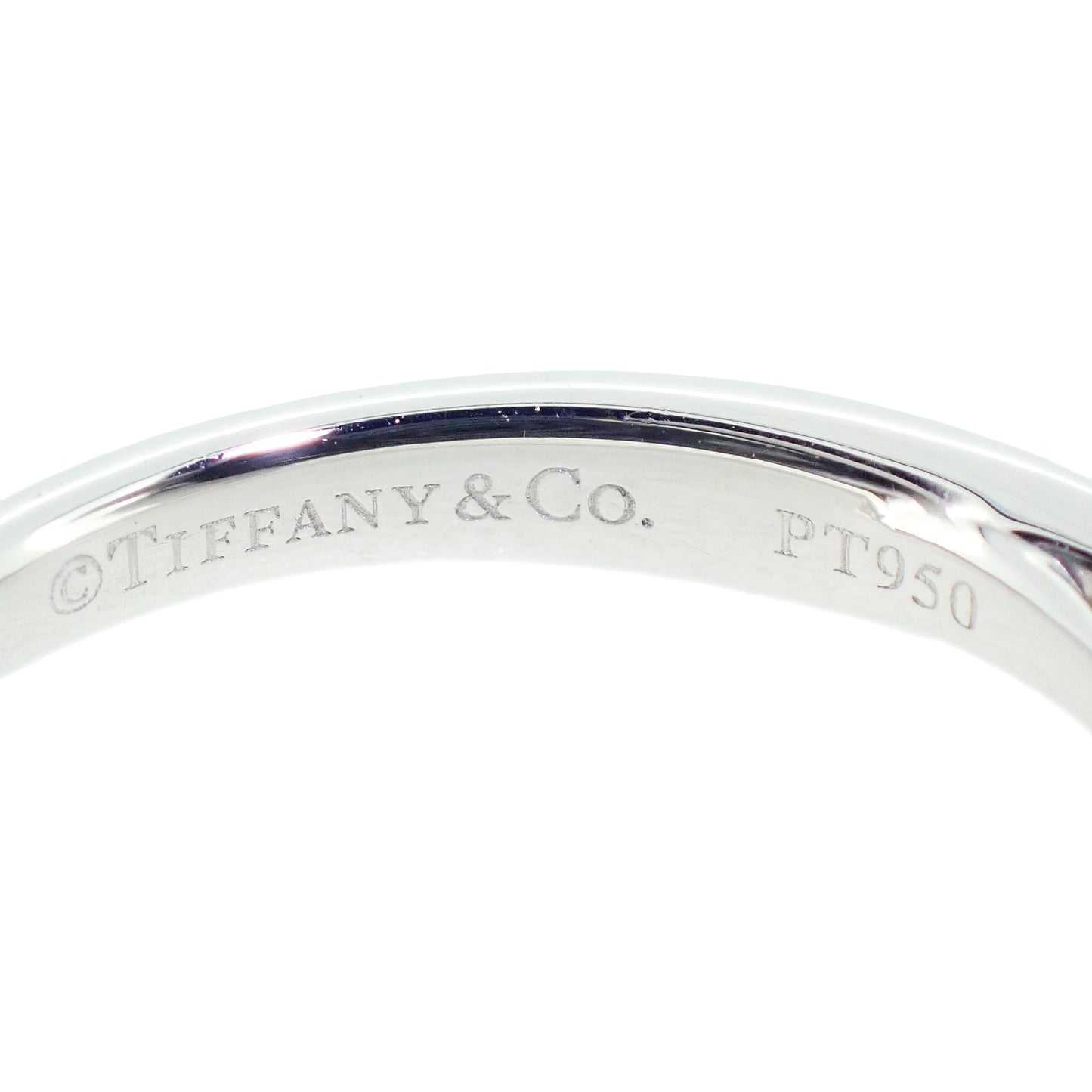 TIFFANY&Co. ティファニー ハーモニー Pt950 ダイヤ 0.18ct 11号 レディース リング 指輪