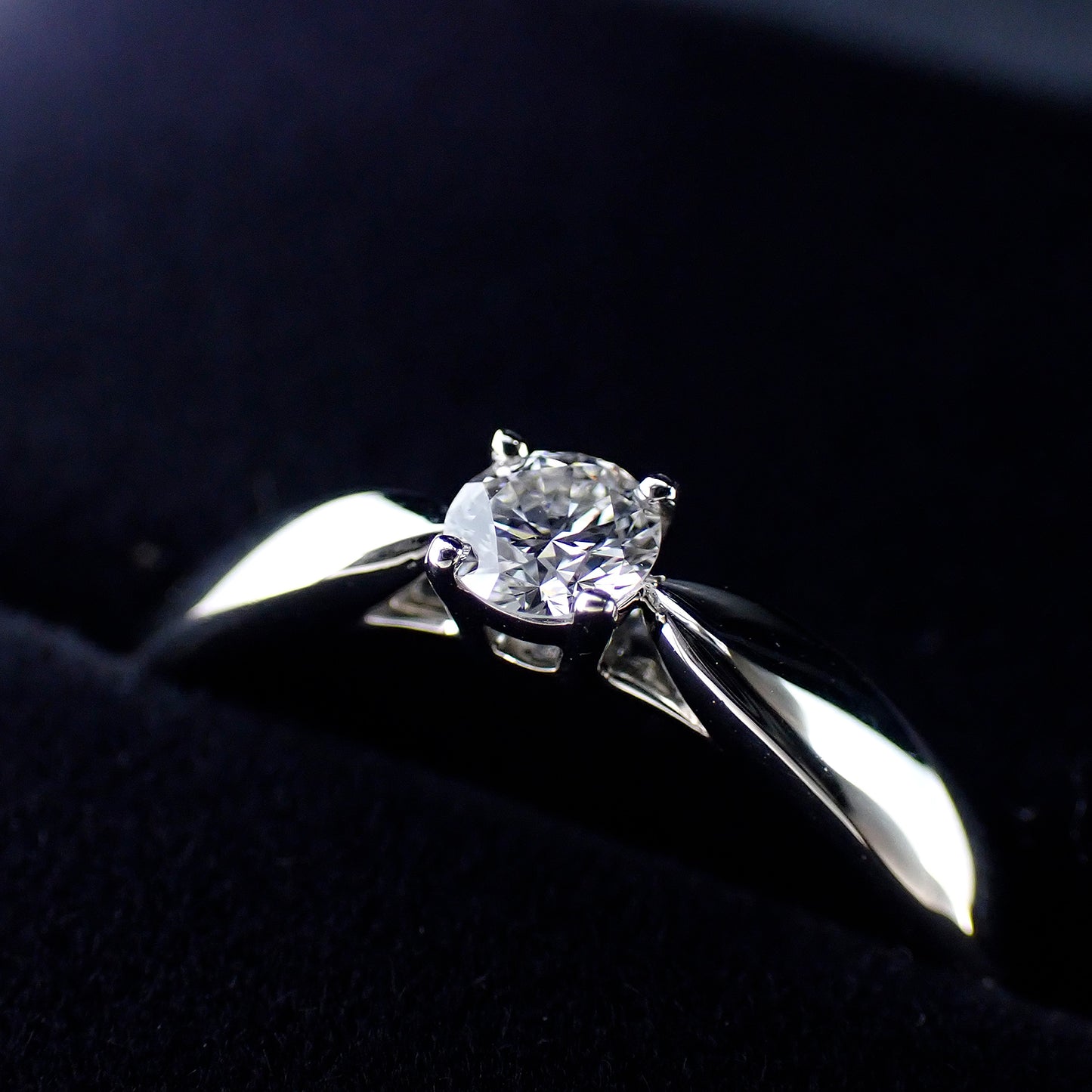 TIFFANY&Co. ティファニー ハーモニー Pt950 ダイヤ 0.18ct 11号 レディース リング 指輪