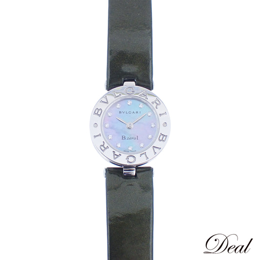 BVLGARI ブルガリ B-zero1 ビーゼロワン 12PD ブルーシェル文字盤 BZ22S レディース 腕時計