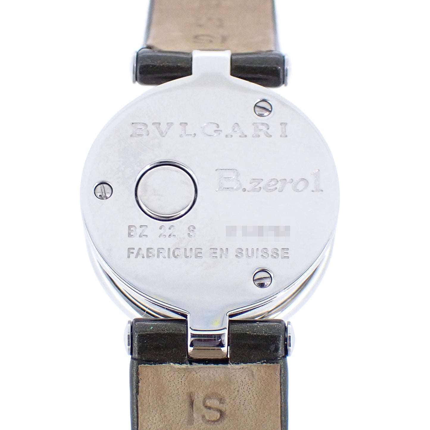 BVLGARI ブルガリ B-zero1 ビーゼロワン 12PD ブルーシェル文字盤 BZ22S レディース 腕時計