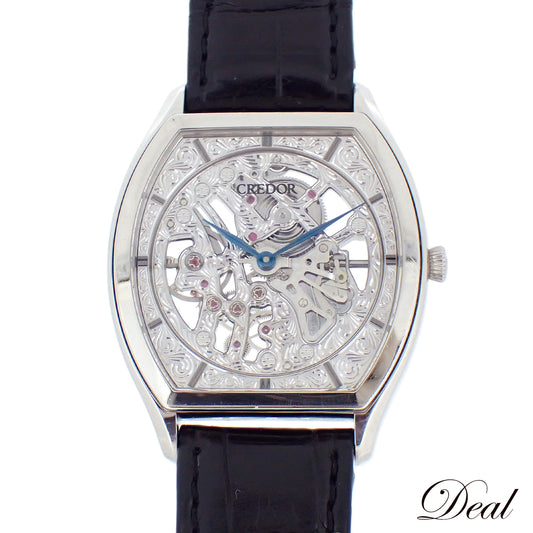 プラチナ950 SEIKO セイコー クレドール シグノ アートピース GBBD981 6899-00D0 メンズ 腕時計