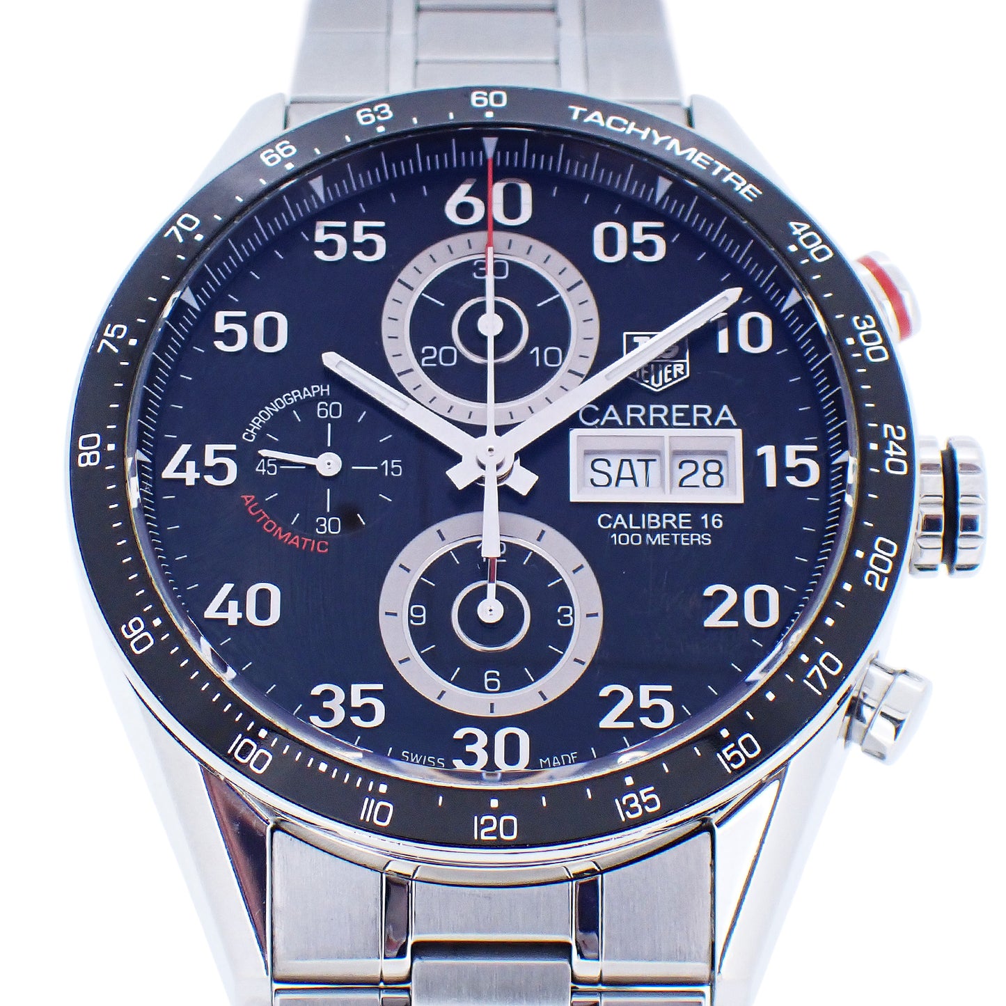 TAG HEUER タグホイヤー カレラ タキメーター クロノ キャリバー16 CV2A10.BA0796 メンズ 腕時計