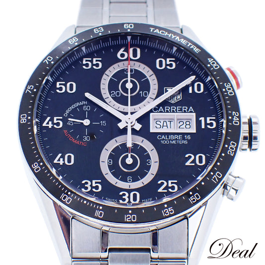 TAG HEUER タグホイヤー カレラ タキメーター クロノ キャリバー16 CV2A10.BA0796 メンズ 腕時計