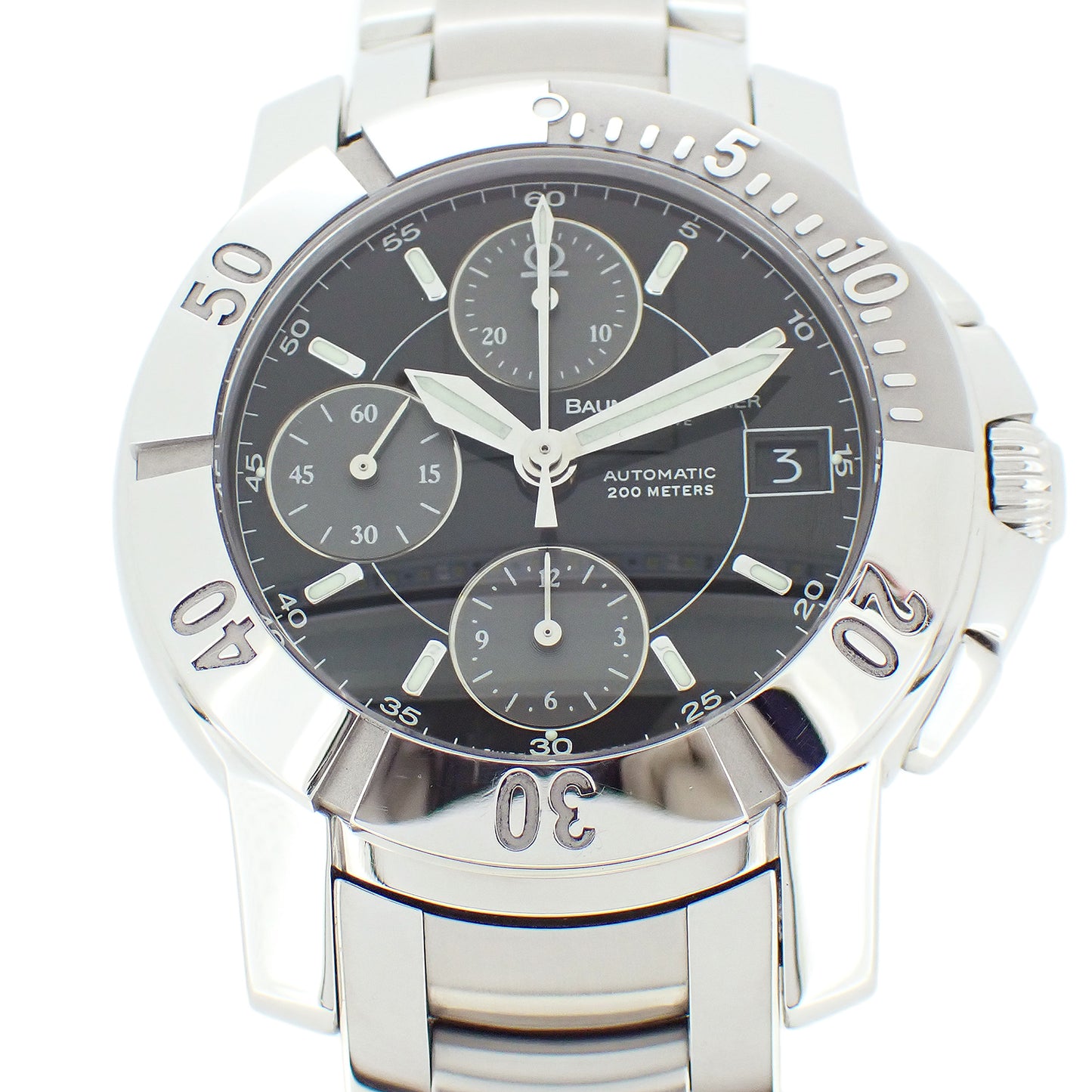 Baume & Mercier ボーム＆メルシェ ケープランド クロノ 65352 メンズ 腕時計