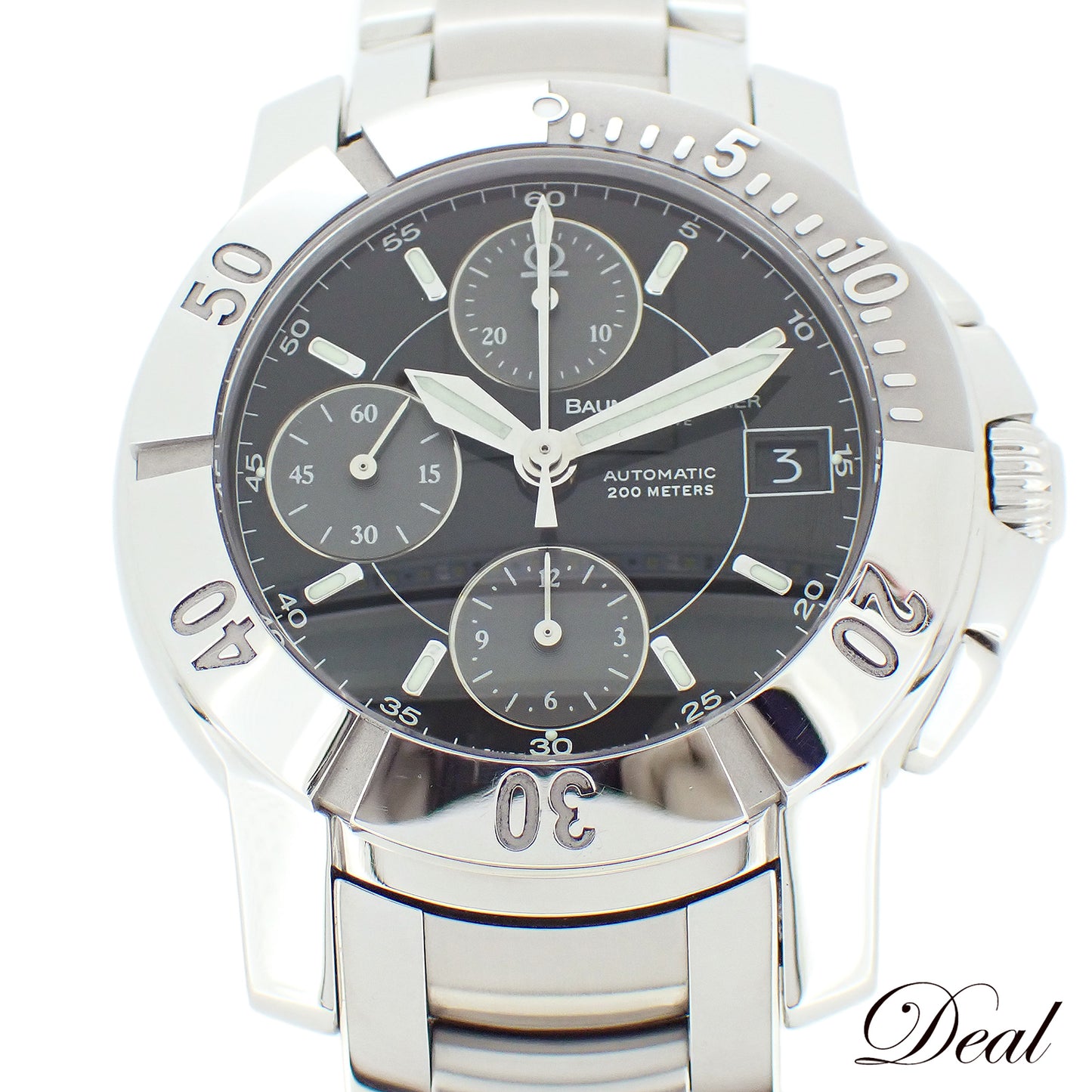 Baume & Mercier ボーム＆メルシェ ケープランド クロノ 65352 メンズ 腕時計