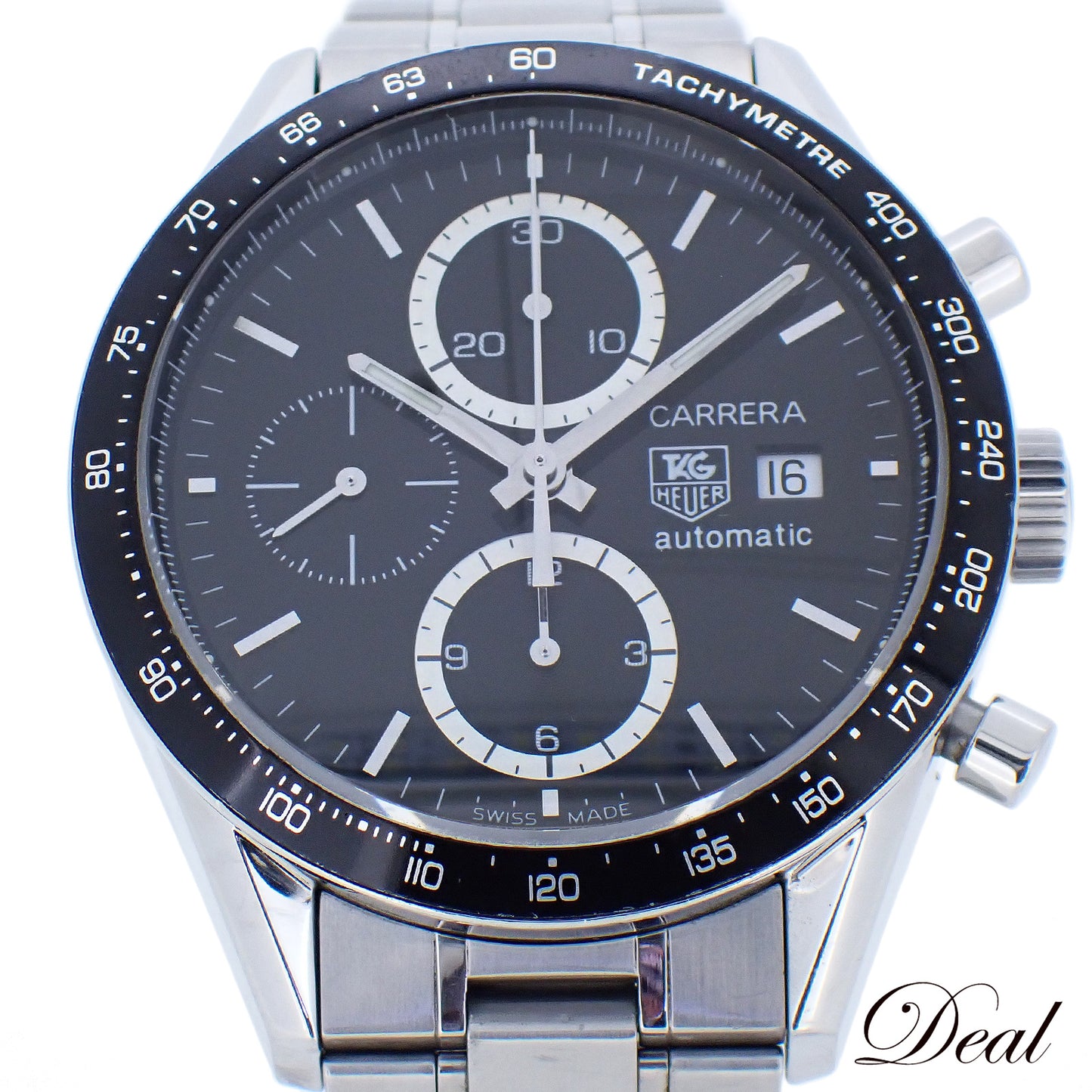 TAG HEUER タグホイヤー カレラ タキメーター クロノグラフ CV2010.BA0786 メンズ 腕時計