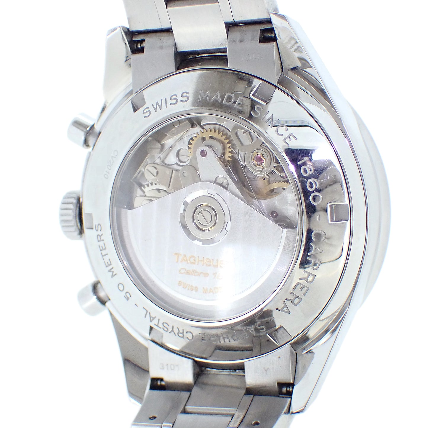 TAG HEUER タグホイヤー カレラ タキメーター クロノグラフ CV2010.BA0786 メンズ 腕時計