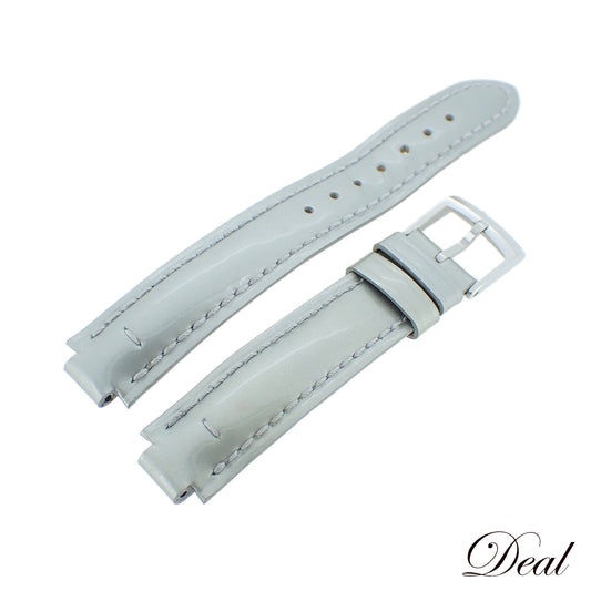 LOUIS VUITTON ルイ・ヴィトン 純正 レザーベルト タンブール用 尾錠付き シルバー シルバー レディース 時計ベルト
LV