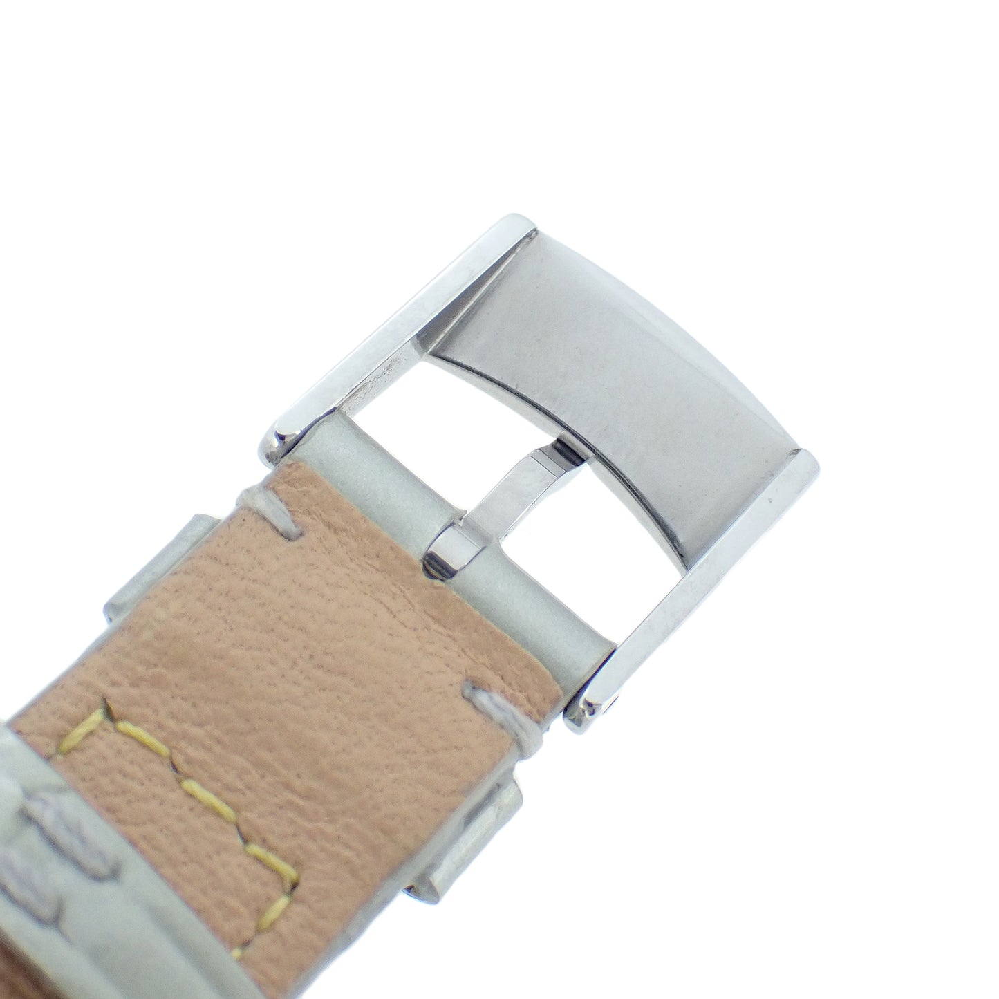 LOUIS VUITTON ルイ・ヴィトン 純正 レザーベルト タンブール用 尾錠付き シルバー シルバー レディース 時計ベルト
LV