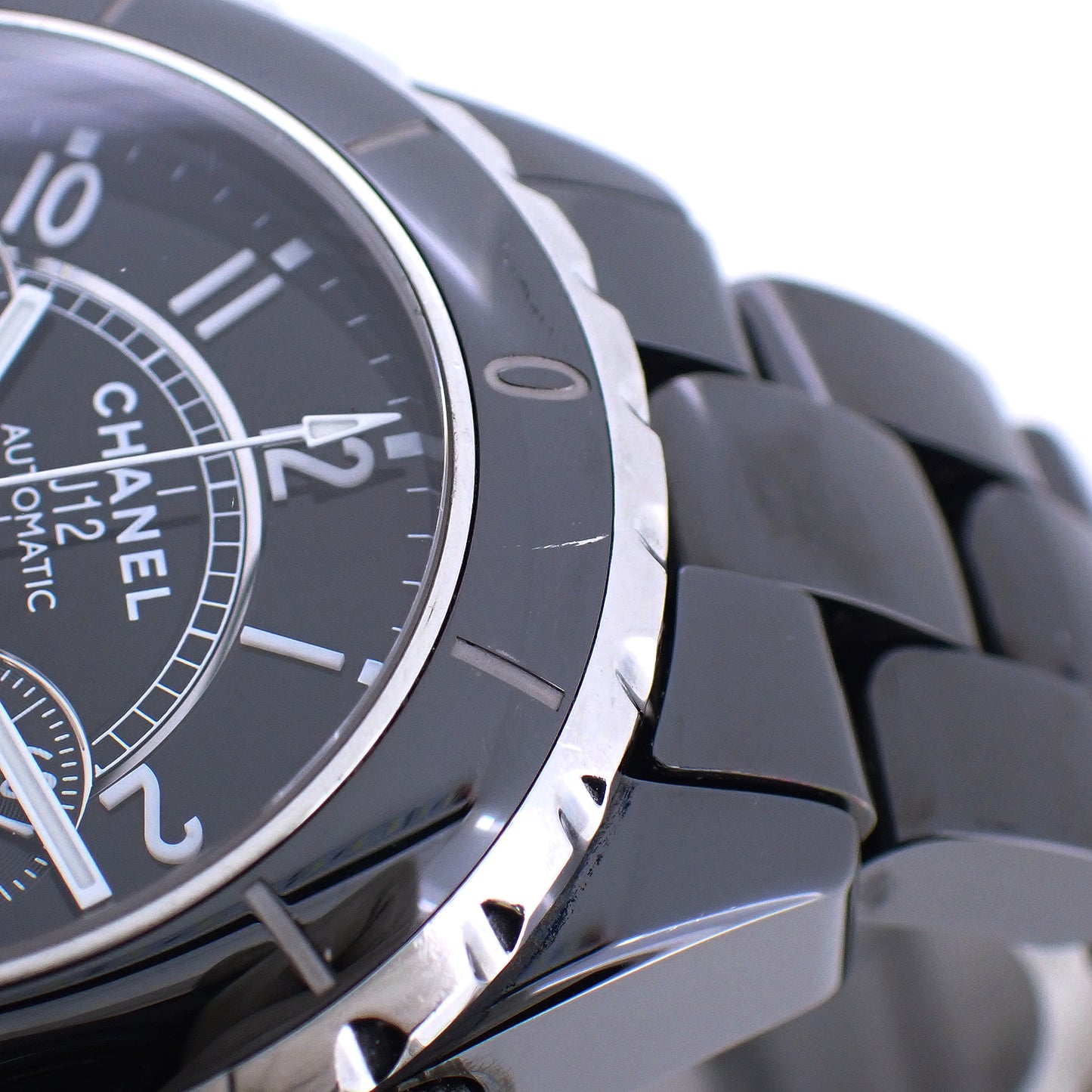 CHANEL シャネル J12 クロノ 41mm ブラックセラミック H0940 メンズ 腕時計