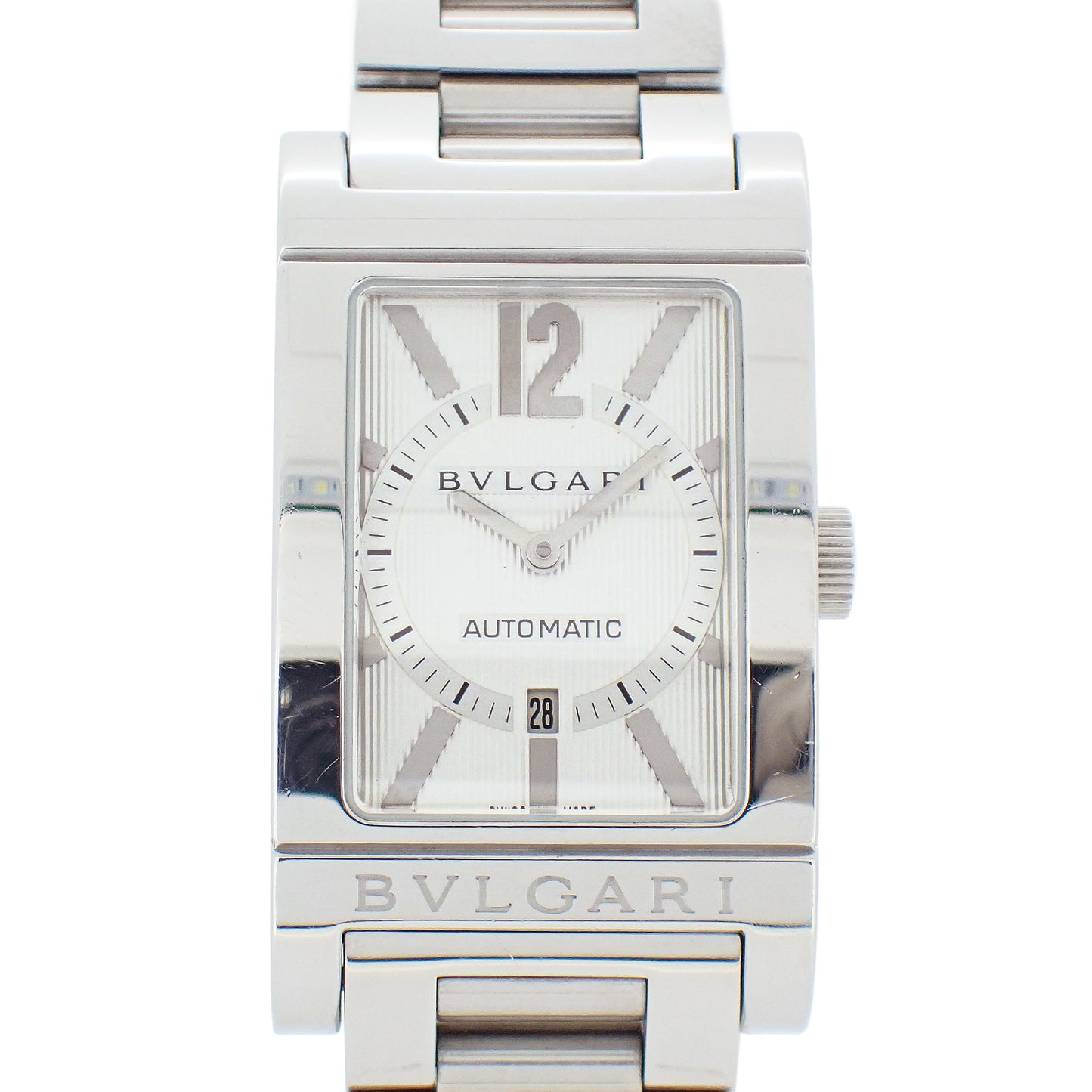 BVLGARI ブルガリ レッタンゴロ RT45S メンズ 腕時計