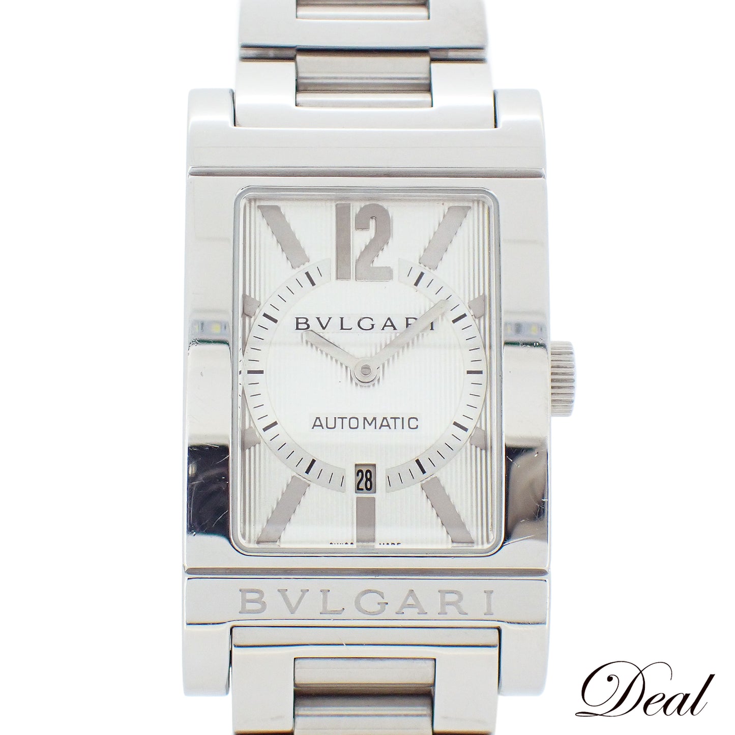 BVLGARI ブルガリ レッタンゴロ RT45S メンズ 腕時計