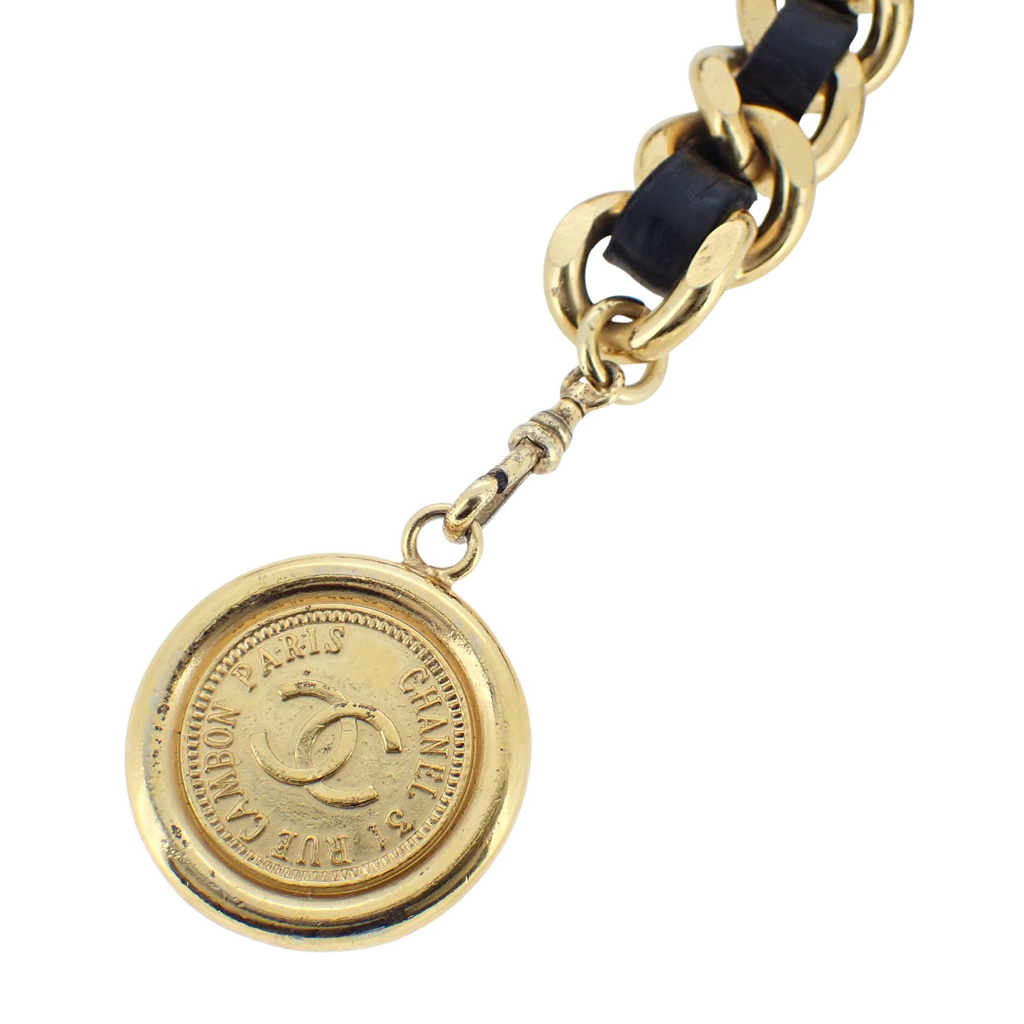 CHANEL シャネル ココマーク チェーン ヴィンテージ レディース ベルト