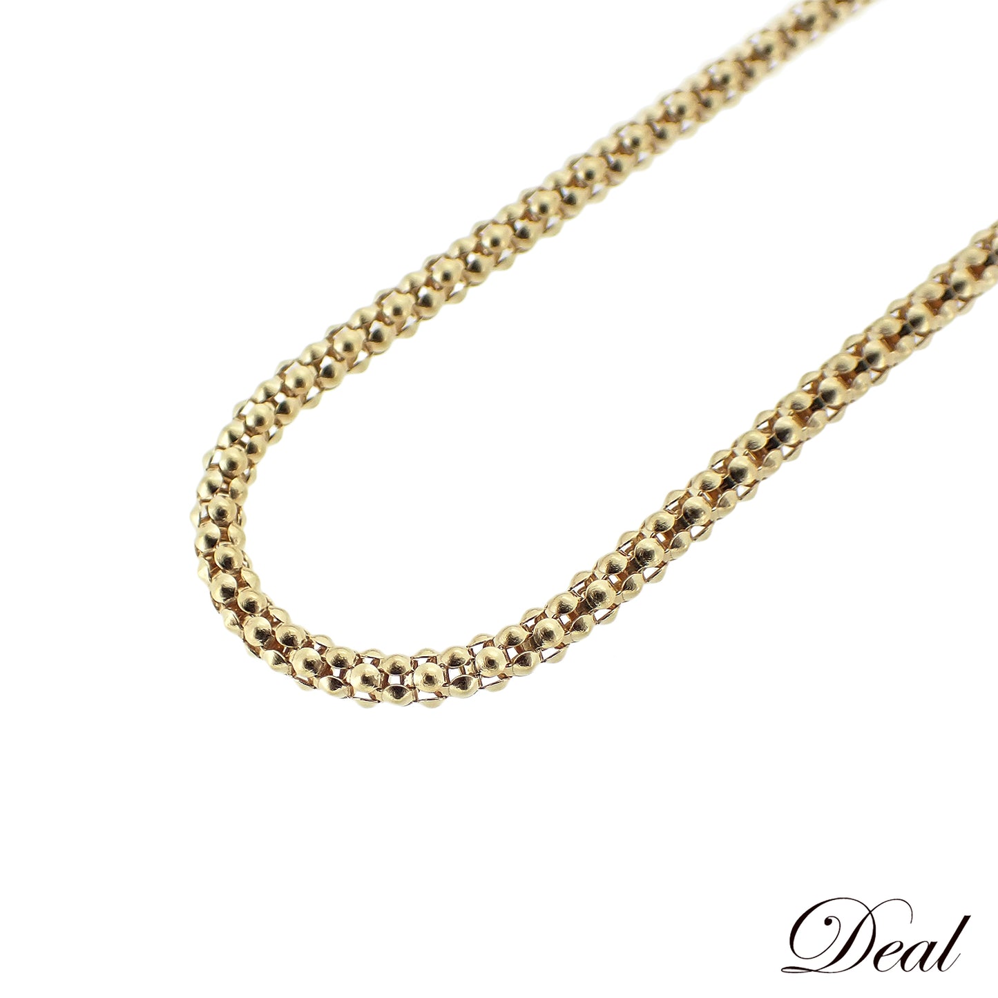 ネックレス チェーン K18 YG レディース ネックレス