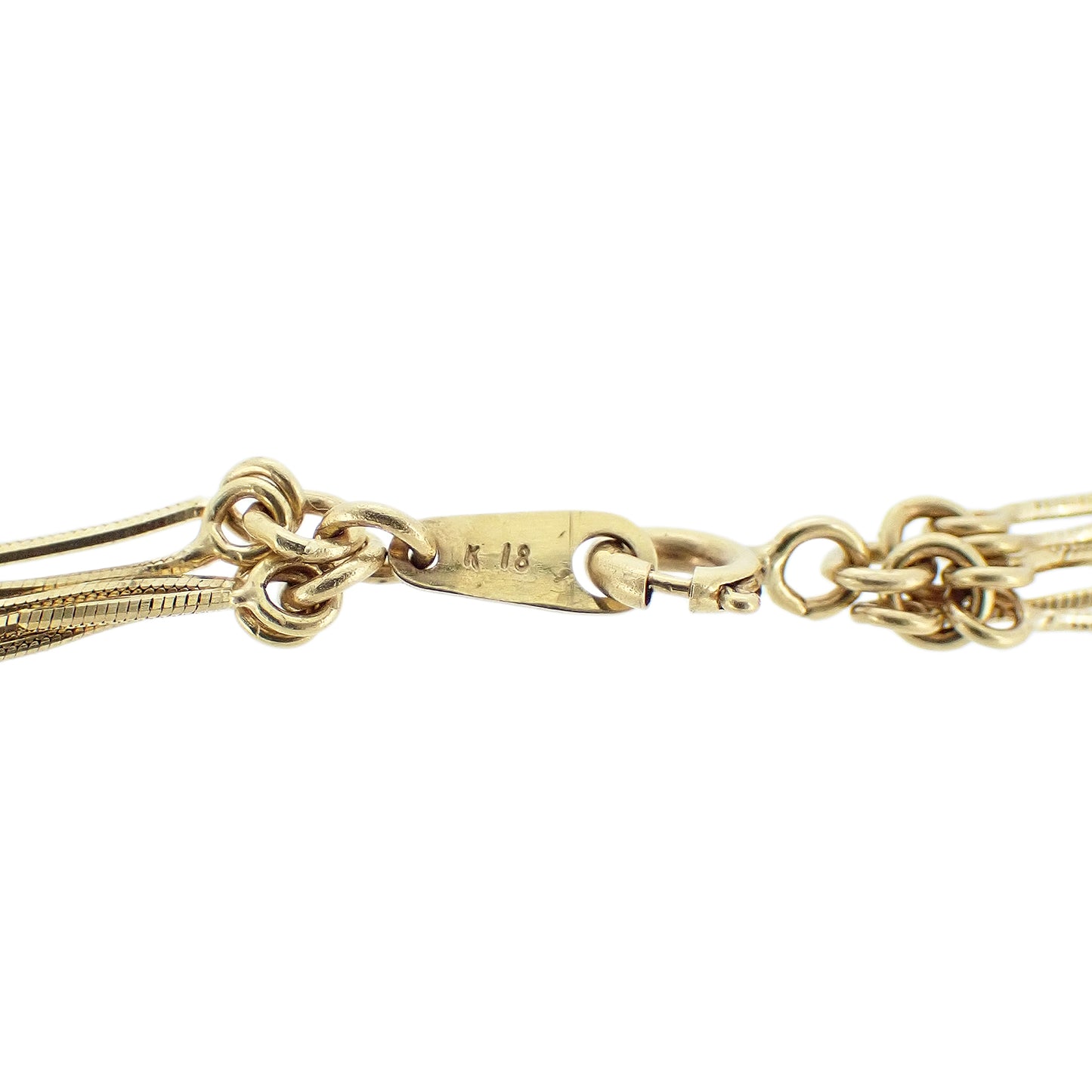 ダイヤ ネックレス　K18　YG　1.5ct レディース ネックレス