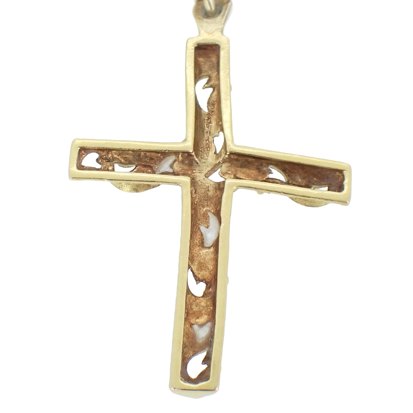 クロス ブレス　K18 YG レディース ブレスレット