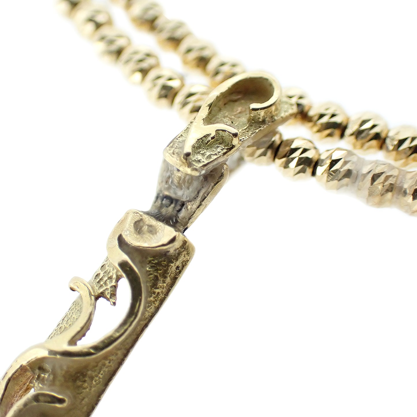 クロス ブレス　K18 YG レディース ブレスレット