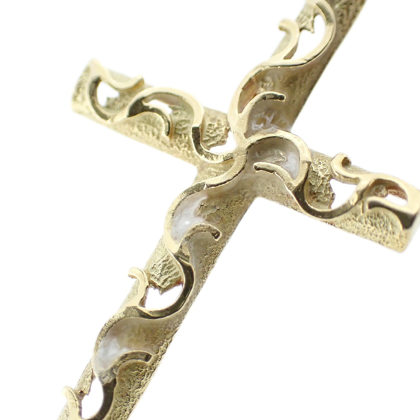 クロス ブレス　K18 YG レディース ブレスレット