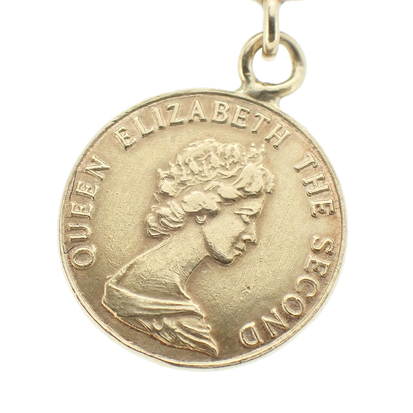 コイン リング K18 YG レディース リング 指輪