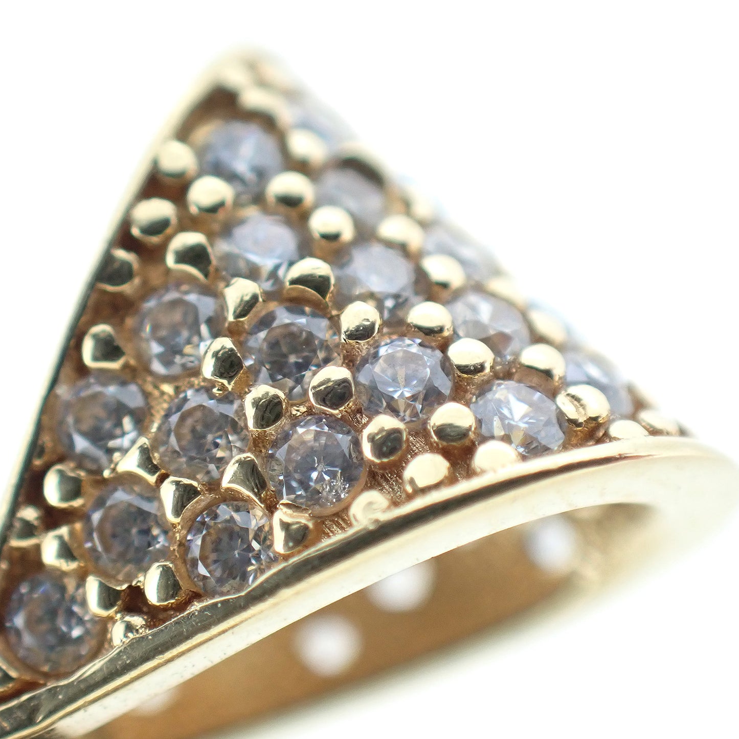 LV　ロゴ　トップ　K18　YG　5.4ｇ レディース ペンダントトップ