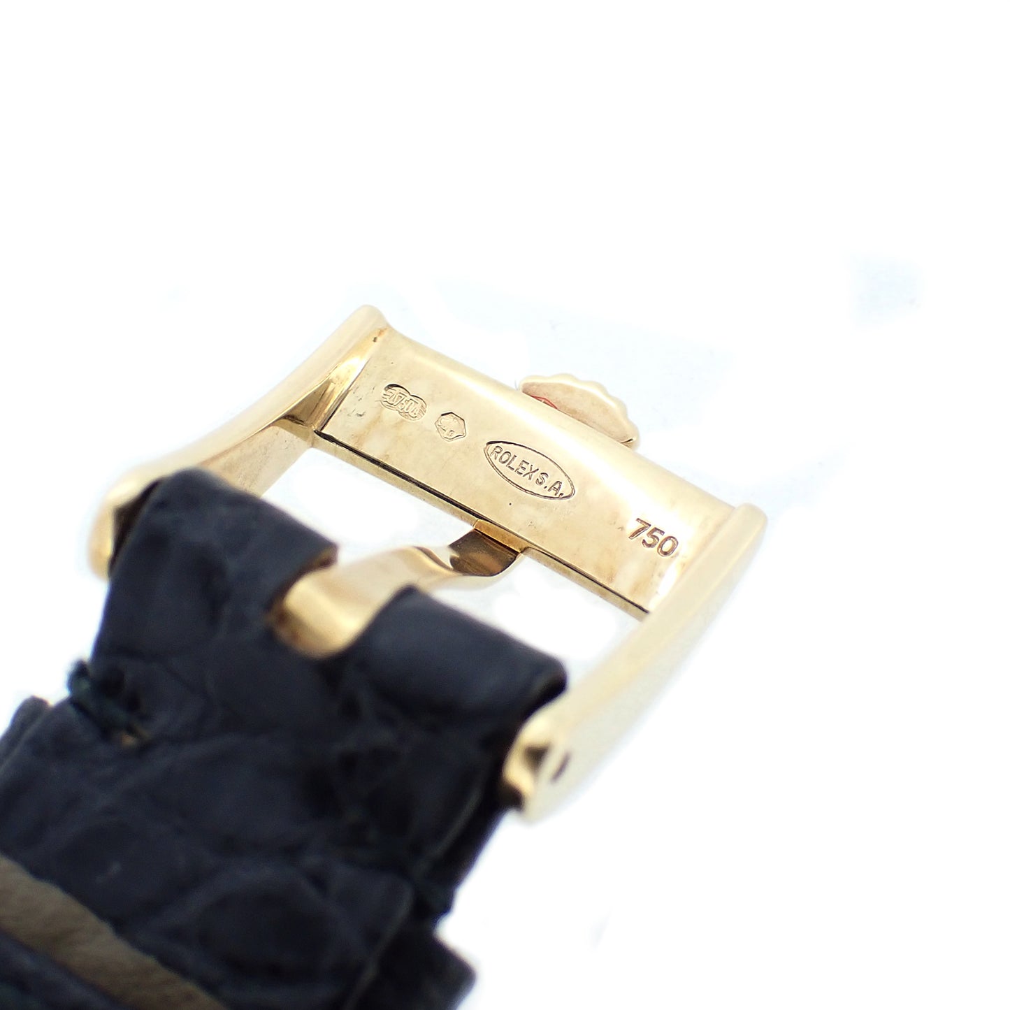 K18YG ROLEX ロレックス チェリーニ K 6111 ホリコンピュータ レディース 腕時計