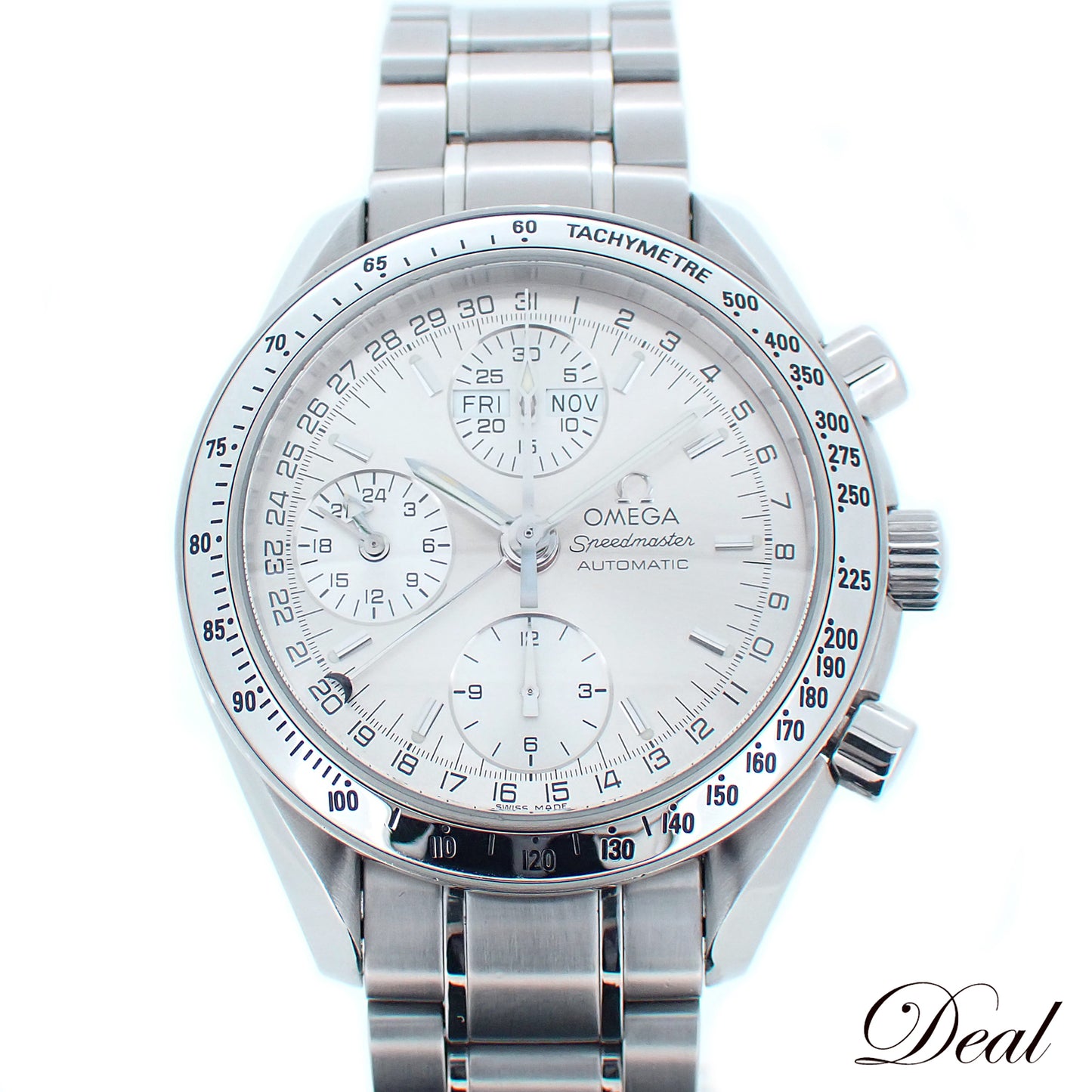 OMEGA オメガ スピードマスター デイデイト トリプルカレンダー 3523.30 メンズ 腕時計