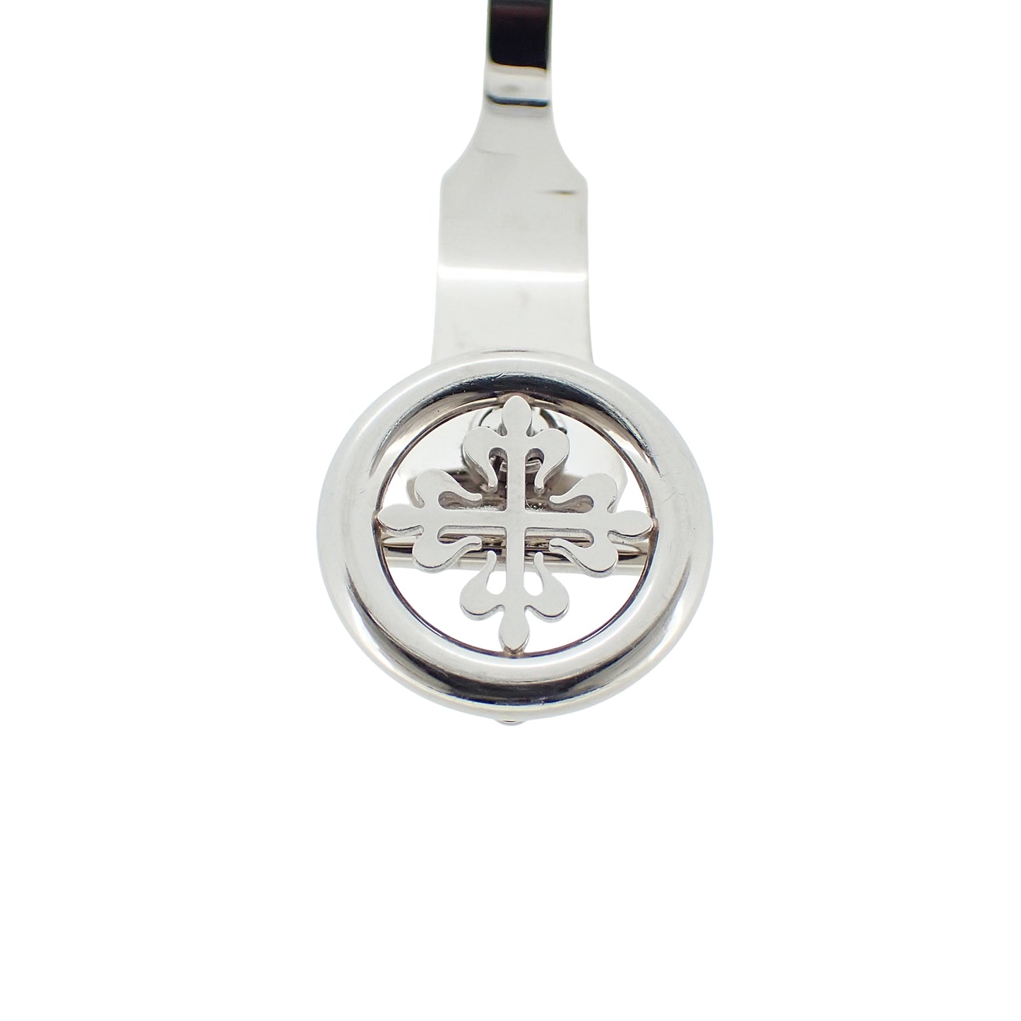 K18WG PATEK PHILIPPE パテックフィリップ 純正 Dバックル 16mm シルバー メンズ 時計バックル