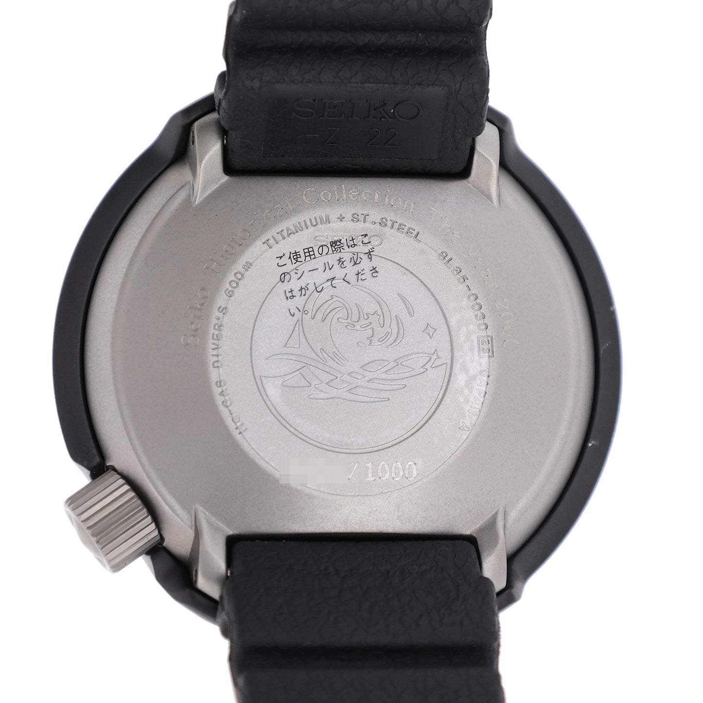 美品 1000本限定 SEIKO セイコー プロフェッショナル ダイバー600 ヒストリカルコレクション2000 SBDX005 8L35-0030 メンズ 腕時計