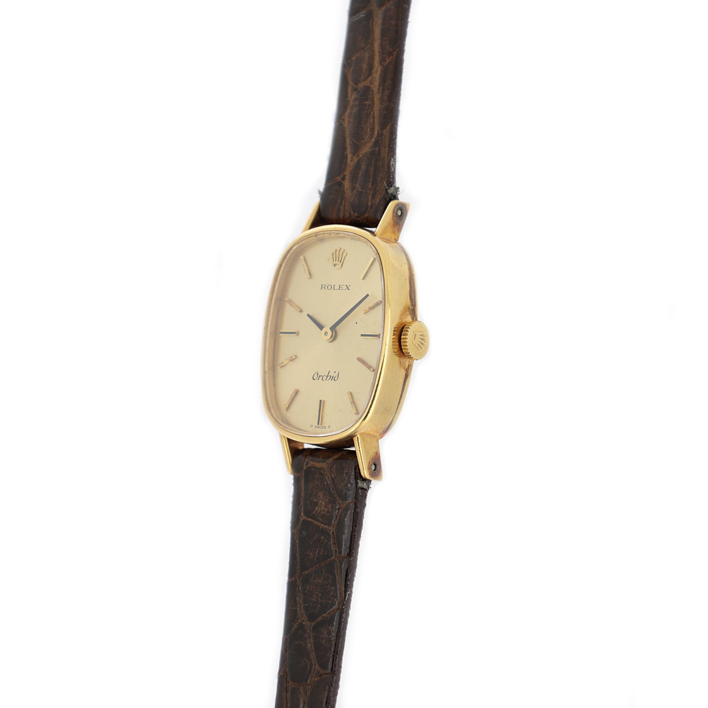 K18YG ROLEX ロレックス オーキッド 2679 ヴィンテージ 1975年 レディース 腕時計