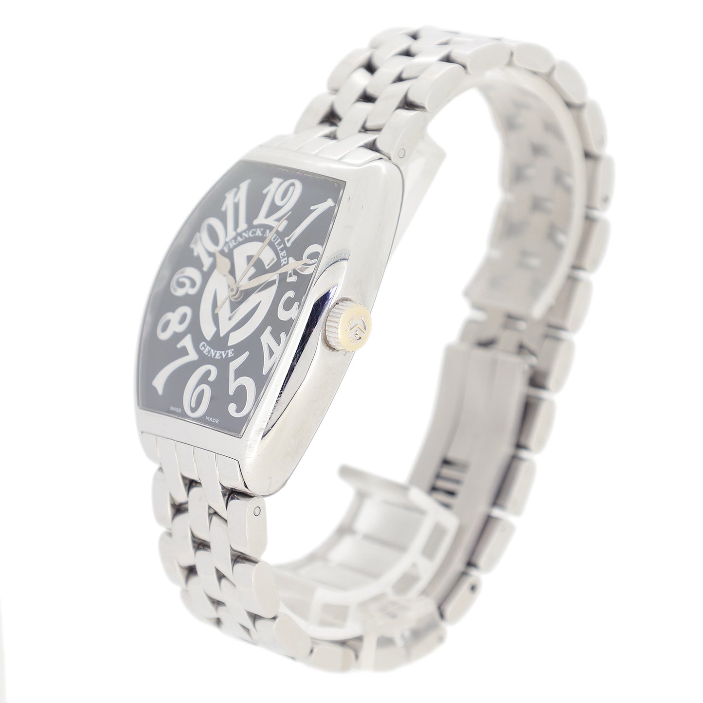 225本限定 FRANCK MULLER フランクミュラー トノーカーベックス 5850SC REL FM メンズ 腕時計