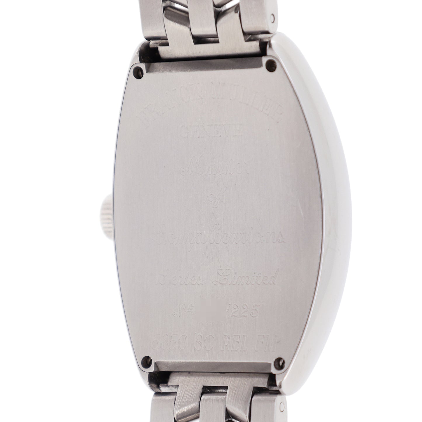 225本限定 FRANCK MULLER フランクミュラー トノーカーベックス 5850SC REL FM メンズ 腕時計